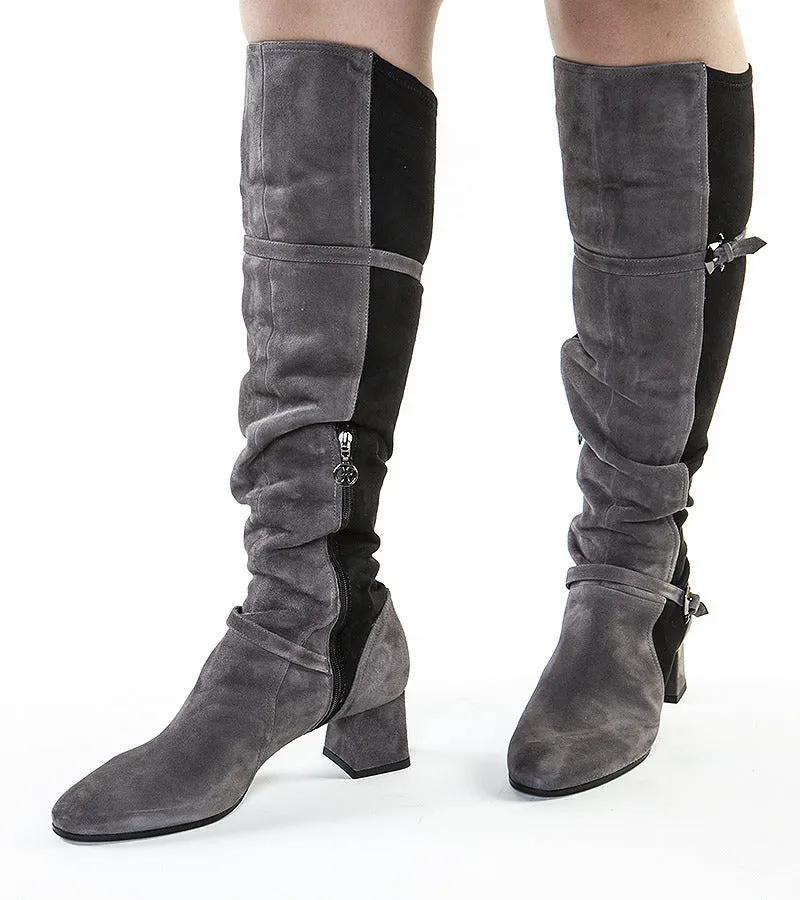 6143 Fabi Boots / Black - Gray