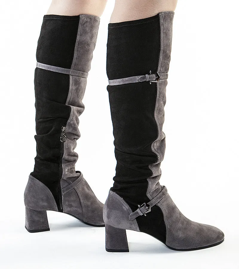 6143 Fabi Boots / Black - Gray