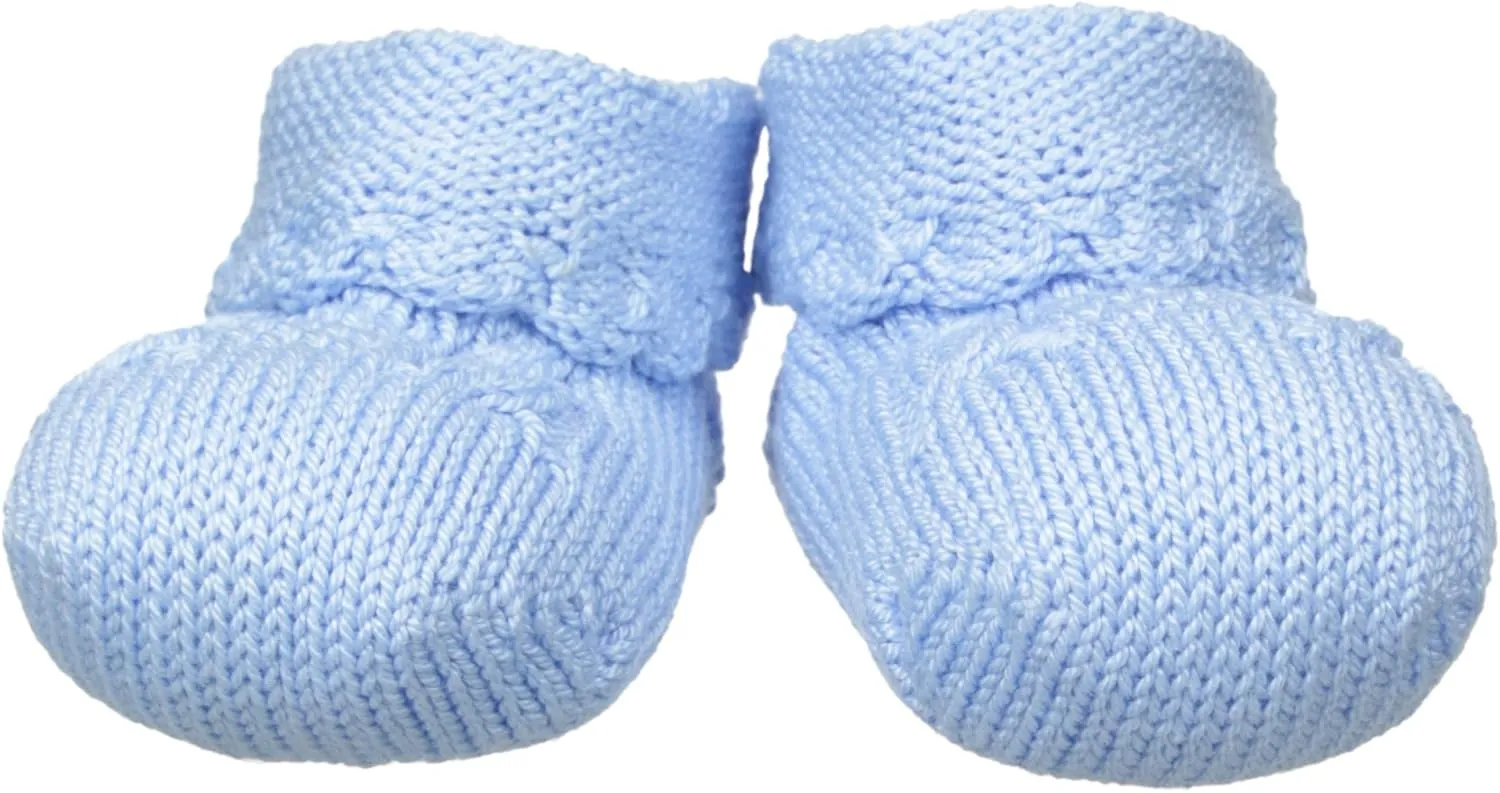 Jefferies Socks Unisex-Baby Newborn Cable Bootie