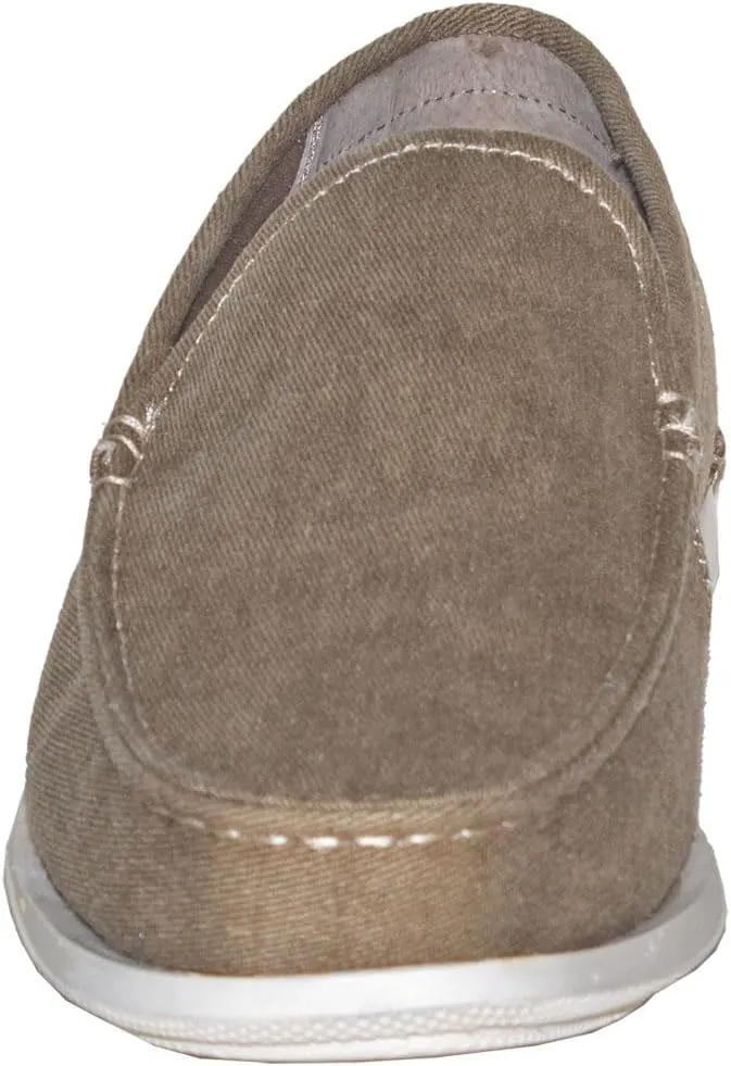 Margaritaville Men's Latex Sock Lining Dress Casual Slip on Boat Shoe